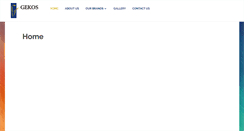 Desktop Screenshot of gekosgroup.com