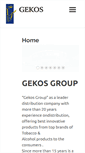 Mobile Screenshot of gekosgroup.com